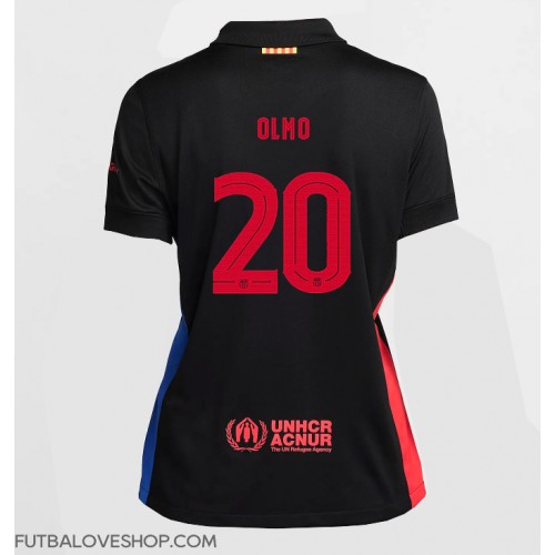 Dres Barcelona Dani Olmo #20 Preč pre Ženy 2024-25 Krátky Rukáv